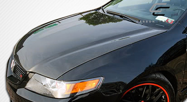 2006-2008 Acura TSX Carbon Creations OEM Look Hood - 1 Piece